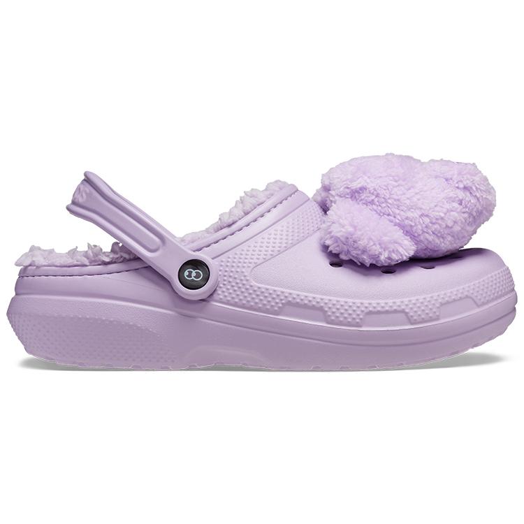 Crocs Classic Lined Clog Lazy Oaf Three Eyed Teddy 207697-90H
