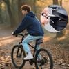 Bike Seat Bag Biking Rear Seat Pouch Wear-resistant Split Saddle Bag For Camping Travel Cycling Riding Touring Mountain Road