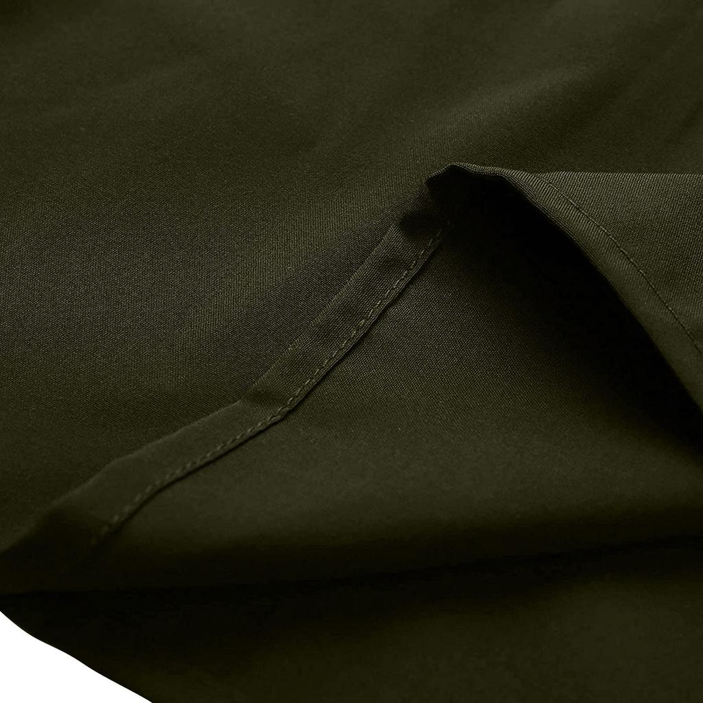 Damen-Kleid mit Taschen, lockeres Damen-Ausschnitt, lässig, langes Oberteil, Kleid in Übergröße