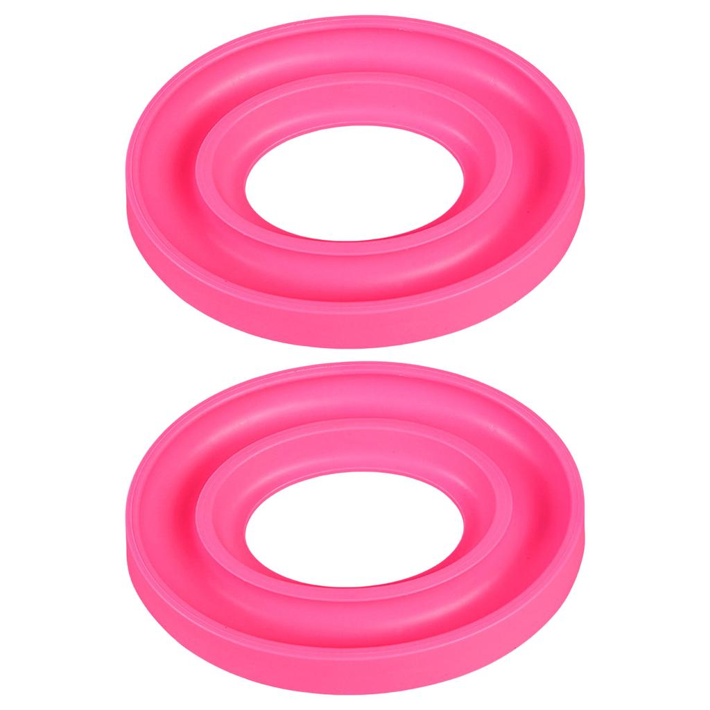 2Pcs Bobbin Holders Rings Flexible Silicone Bobbin Organizers Holders Bobbin Storage Case Sewing Thread Bobbins Case