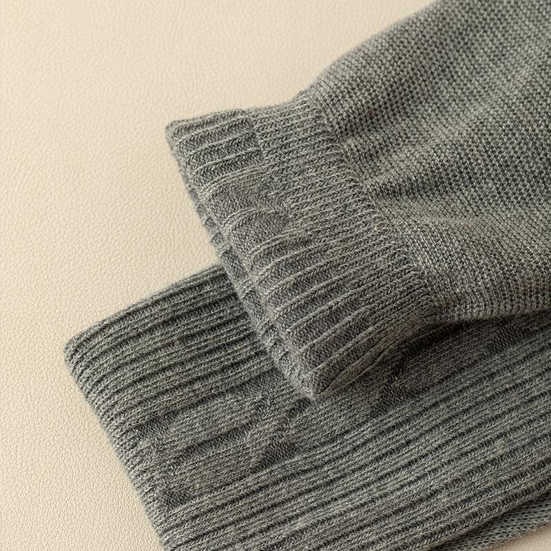 Wear Boots Piled Over Knee Socks Women'S Stockings Women'S Autumn And Winter Japanese Twist Pattern High Tube Knee Pads Thigh Socks