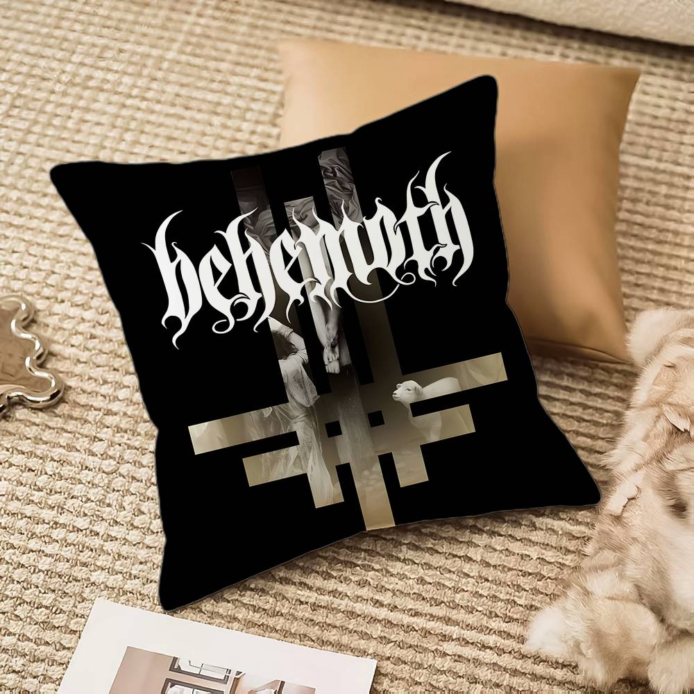 B-behe-moth-es Pillow Case Anti-dustmite Invisible Zipper Sofa Bed