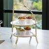 Multi-Tier Stainless Steel Afternoon Tea Dessert Stand
