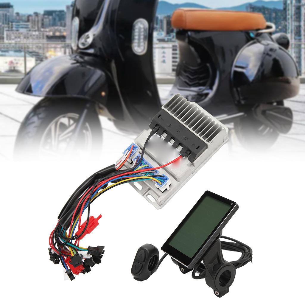 Brushless Controller Kit 3 Mode Sine Wave Electric Bicycle Controller Kit With LCD Display 36V 48V 60V 500W