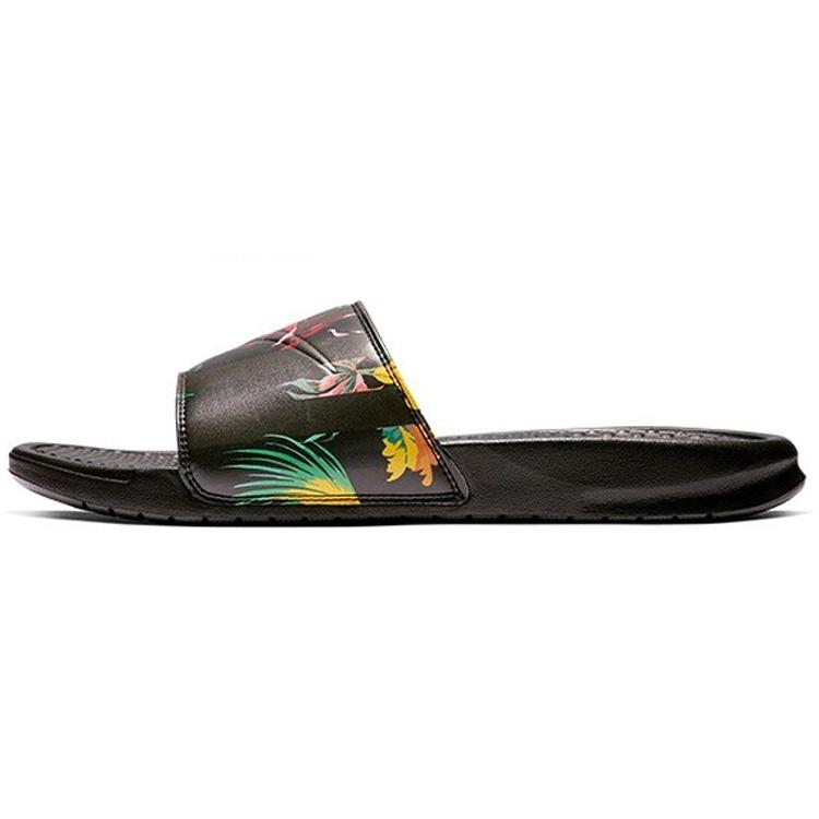 Nike Benassi JDI Print Slide Black Tropical Men s 631261-023 EU 40