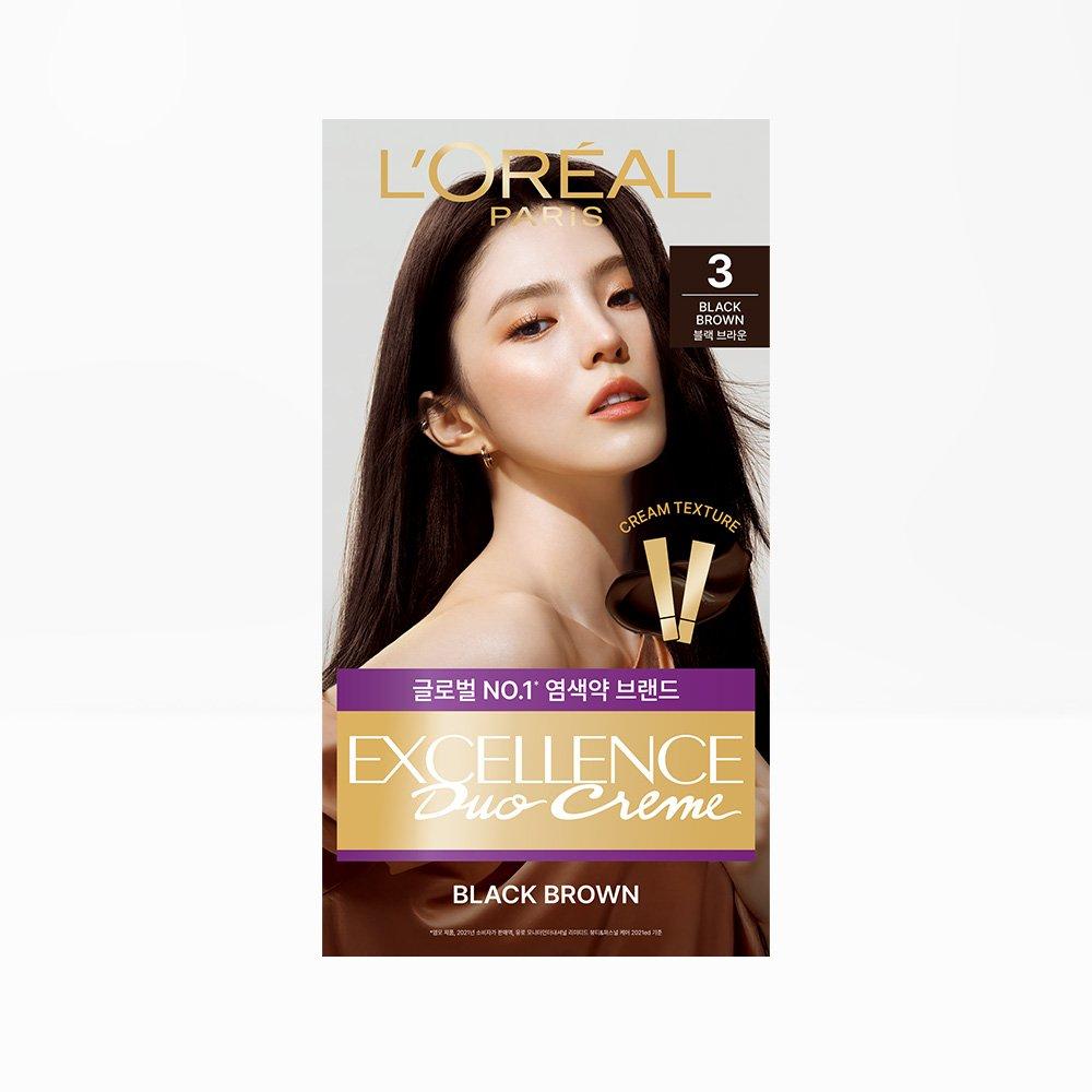 

L Oréal Paris Excellence Duo Cream 9 types / Choose 1 5.21 Ash Lavender Brown