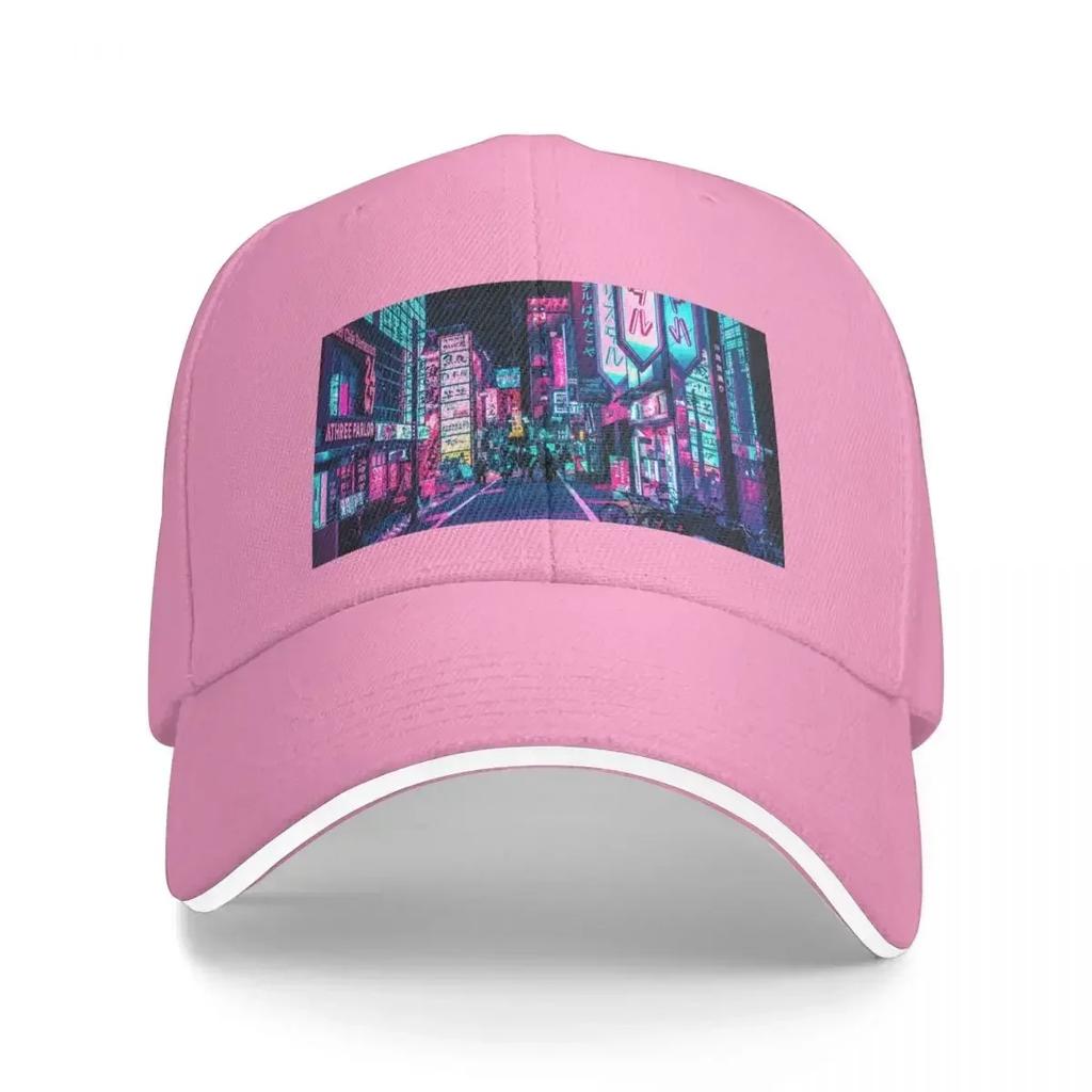 Tokyo  A Neon Wonderland Baseball Cap Luxury Unisex Hat Designer Hat Visor Snap Back Hat Trucker Hats For Unisex Womens