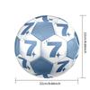 1pc Seven Stars Shine Bright Soccer Ball Size 5 Football Machine Sewn Indoor/Outdoor Universal Football Q103