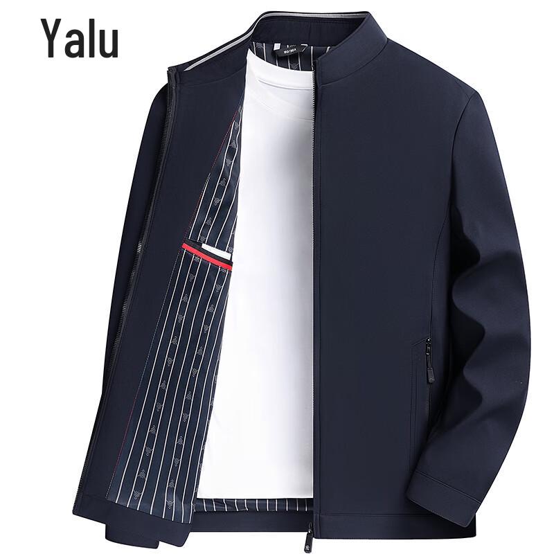 

Yalu Men s Stand Collar Business Casual Jacket L