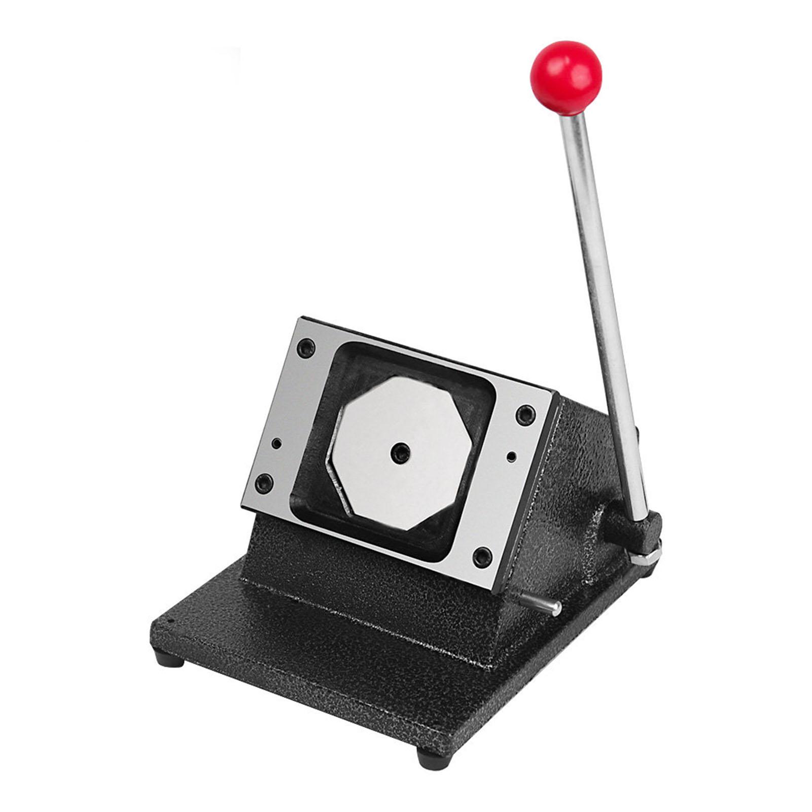 Fridge Magnet Press Maker and Paper Cutter 2x2 Inch 50x50mm Custom Photo Square Pin Making Machine Kit