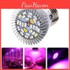 Luce di Crescita Full Spectrum 28 LED per Idroponica con Attacco E27 Gu10 E14 Ideale per Giardini Indoor