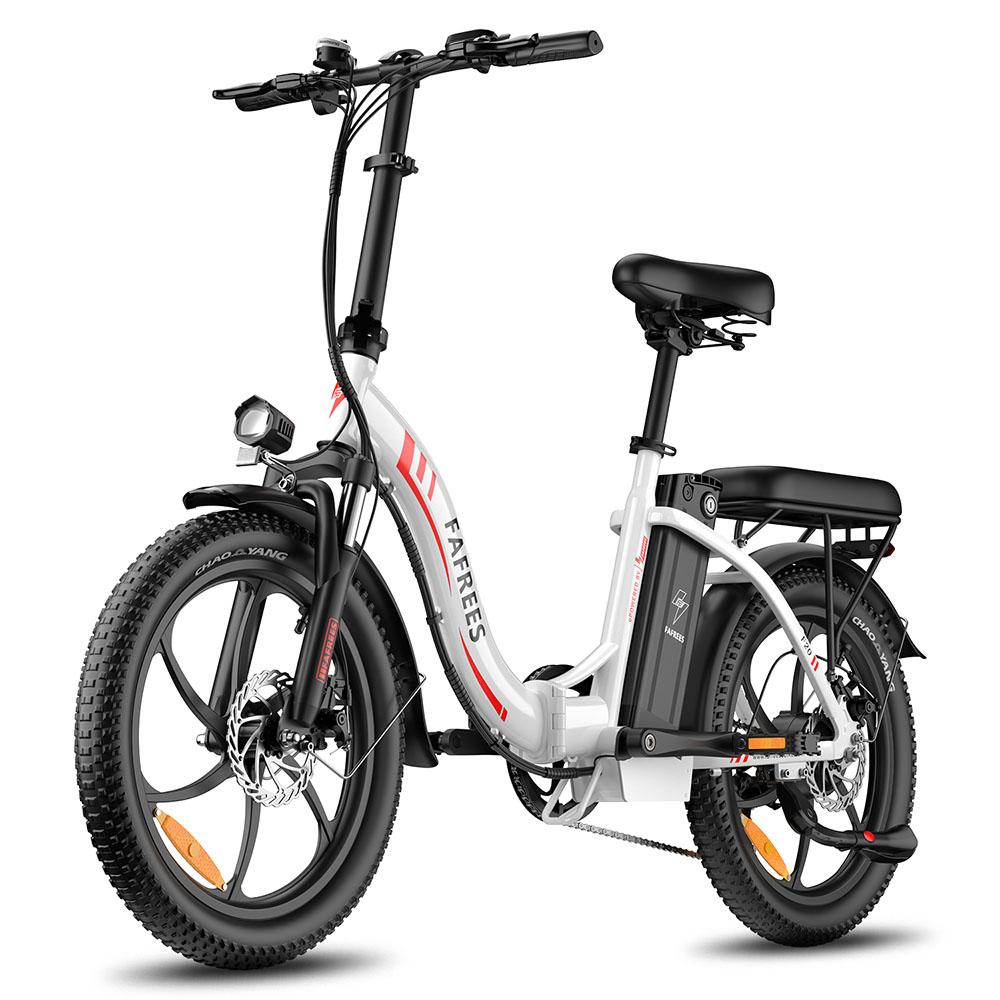 Electric Bicycle Foldable Fafrees F20 250W Motor City Electric Bike Top Speed 25Km/h LCD Display 48V 18AH 20" Fat Tire 7 Speed