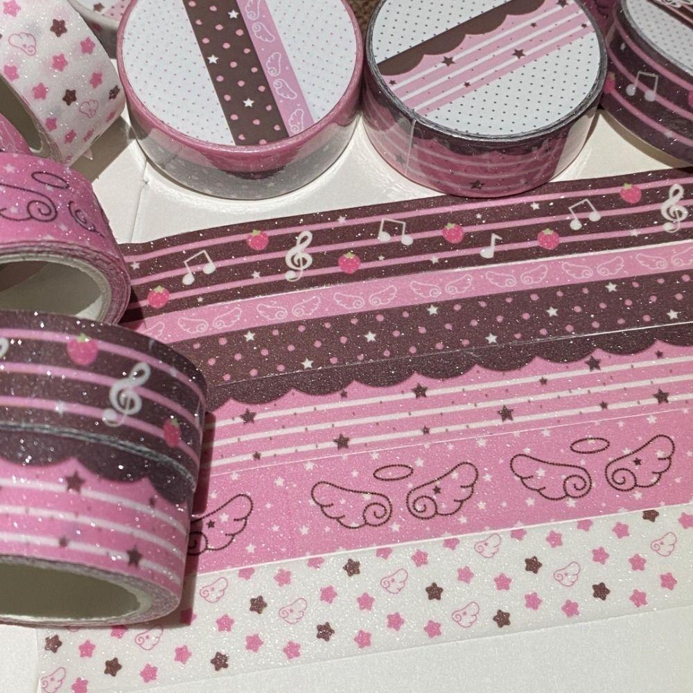 Stars Collage Tape Strawberry DIY Tape New Decorative Tape