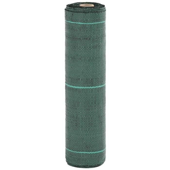 VidaXL Green Weed Control Membrane 0.5x100 M PP, Weed Control Fabric, Weed Control Membrane 4005245