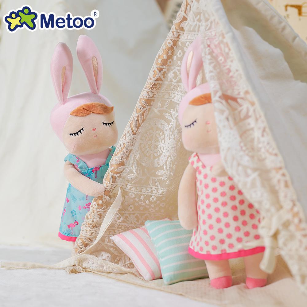 Mitu Baby Angela Dress-Up Doll - Cute Rabbit Plush Toy Gift for Children