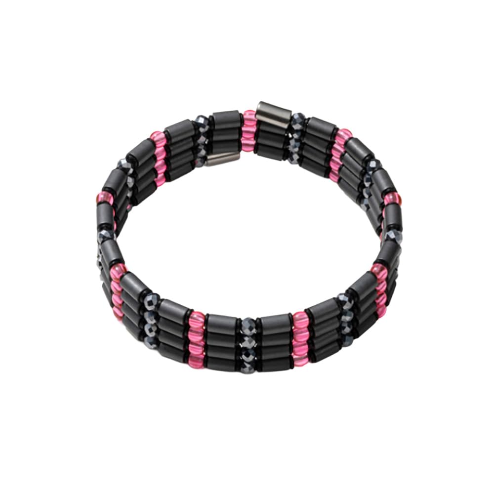 ON4 Certified Medical Device Magnetic Sport ON4 Clear 60cm Necklace, Type, TYPE-C, Pink,