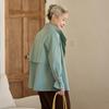 Women's Cotton Blend Casual Windbreaker Jacket