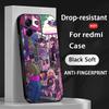 Zutomayo anime singer pattern design Phone Case For Redmi Note 14 13 12 11 Pro Plus S 5G 14C A3 Soft Black Phone Cover