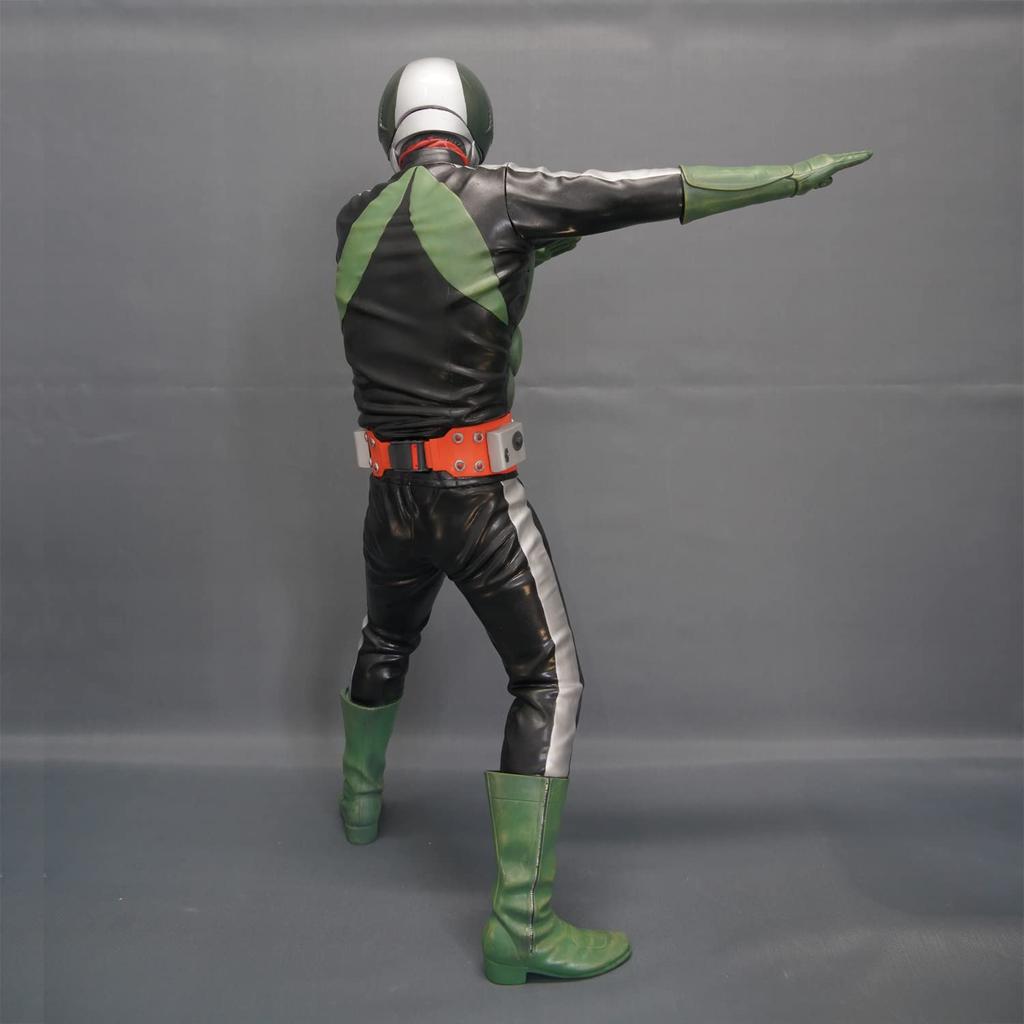 Kamen Rider 2 Mega Kit Vinil Moale Reeditare Aproximativ 40cm Asamblare Moale Verde Nu. Ediție, Scara 1/4, Înalt, Vinil, Neterminat, Kit,