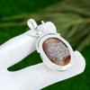 Gift For Her 925 Sterling Silver Natural Botswana Agate Gemstone Jewelry Pendant