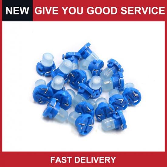 Universal Car T4.2 Blue LED Dashboard Panel Gauge Light Lamp Bulb Pack of 20