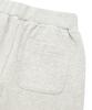 FALLETT Brush Logo One-Pleat Wide Sweatpants Oatmeal