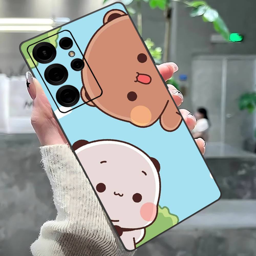 Popular B-Bubu And D-Dudu Phone Case For Samsung S 24 Fe 25 Ultra Plus 20 Lite 21 30 22 23 24 22 Ultra 5G Fundas