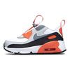 Nike Air Max 90 Toggle TD Infrared Baby Sneakers White Neutral-Grey Black CV0065-100