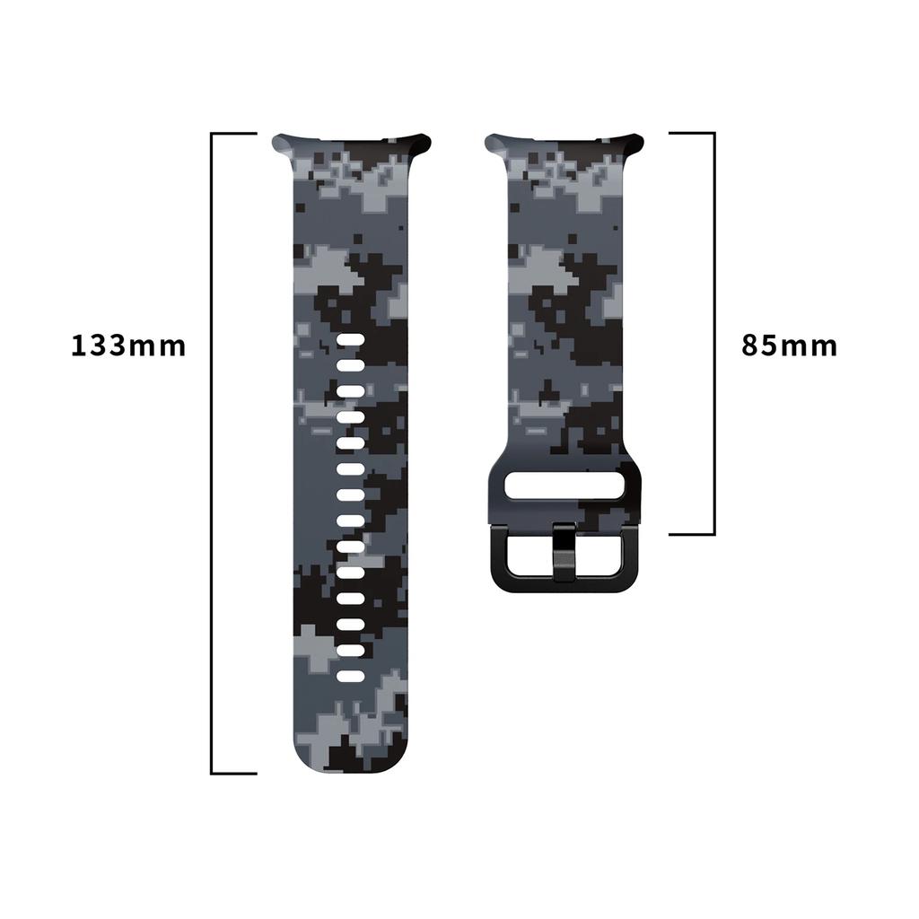 Drukowany silikonowy pasek do Samsung Galaxy Watch Ultra 47mm Pasek do Galaxy Watch Ultra 2 Sportowa bransoletka Paski do zegarka