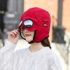 Winter Cycling Glasses Ear Protection Face Protection Hat Thickened Wind-proof Hat