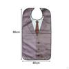Adult Bib for Eating Suit Pattern Clothing Protector Unisex Elderly Women Men Seniors