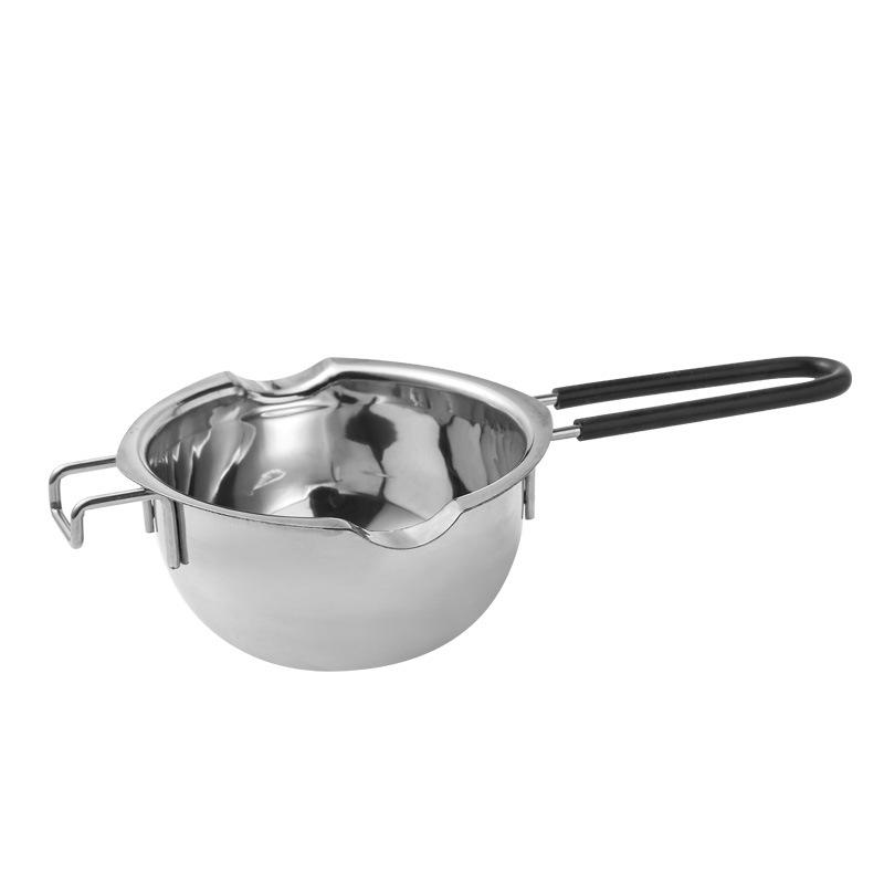 400Ml Chocolate Melting Pot 304 Stainless Steel Melting Pot For Melting Butter Cheese Candy Chocolate And Candle Wax
