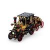 HuiJi 1003 Retro Mechanical Train Building Blocks - Educational Science Toy for Boys