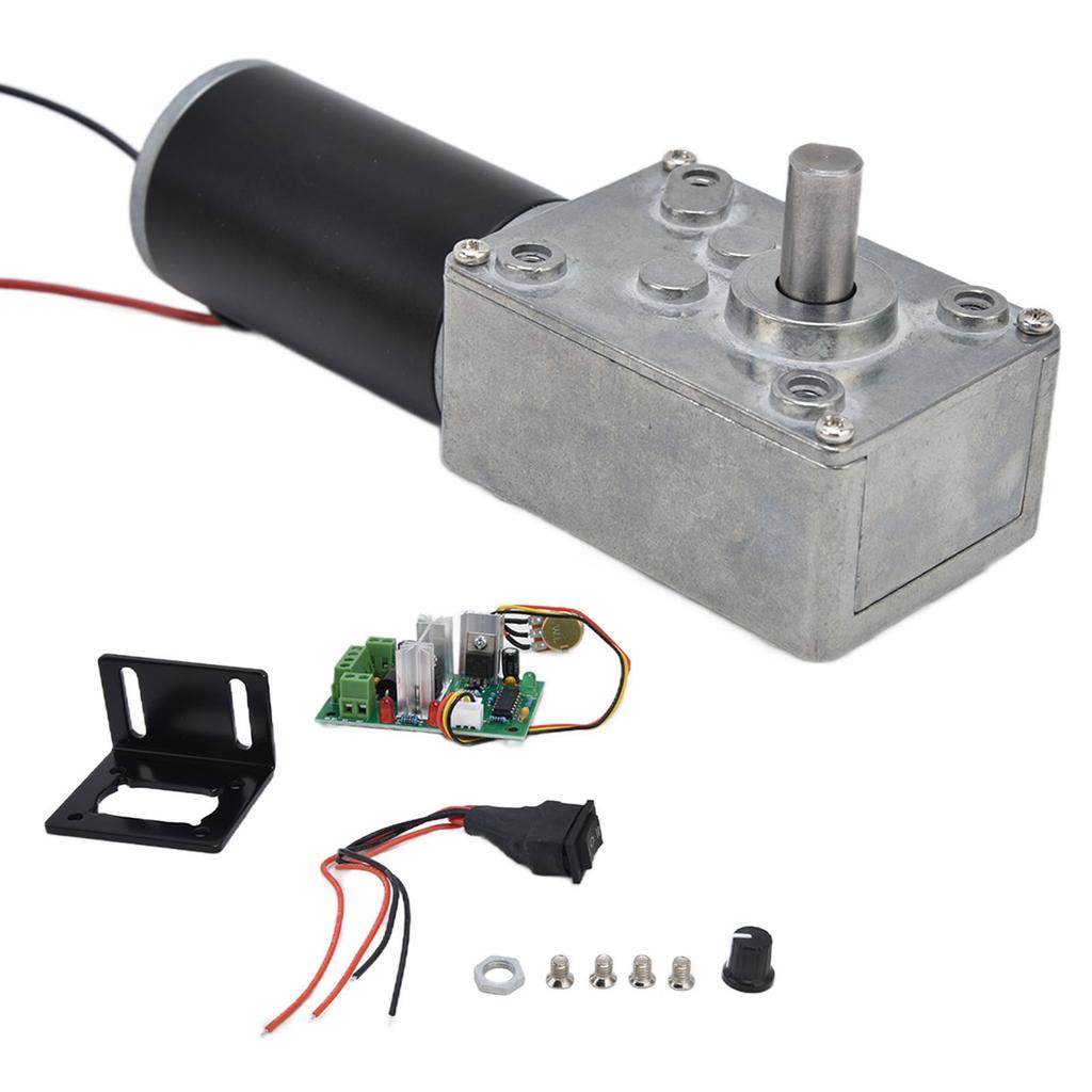 DC12V Redukovaný motor Turbo Šnekový Reduktor Rýchlosti Strojné Príslušenstvo s 8mm Hriadeľom 5840‑31ZY12V50RPM