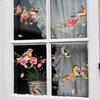 Spring Summer Flowers Birds Series Window Decoration Stickers Pvc Room Decoration Electrostatic Glass Shading Stickers
