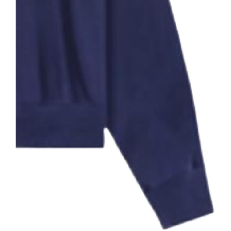 We11done FW22 Letter Sweatshirt Unisex sweatshirt Blue WD-TS3-22-799-U-NV