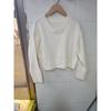 Women's Fashion Solid Crew Neck Pullover Knit Sweater, Casual Versatile Custom Knit Top for Autumn Winter