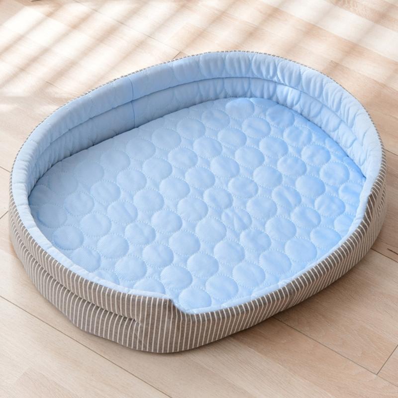 Pet Cooling Bed Summer Cats Bed Cats Dog Sleep Bed Indoor Sofa for Cats for Indoor Home & Travel Bed