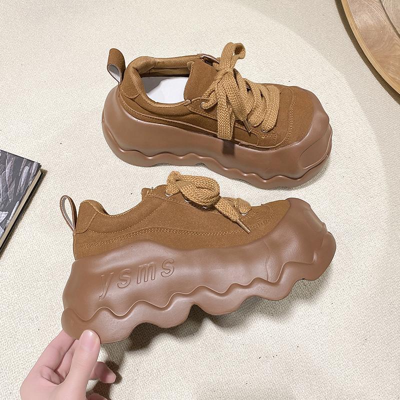Fashion 2025 Autumn Platform Mesh Sneakers Women Breathable Tennis Female Vulcanized Shoes Spring Chunky Sneakers Sports Dad Shoes Woman