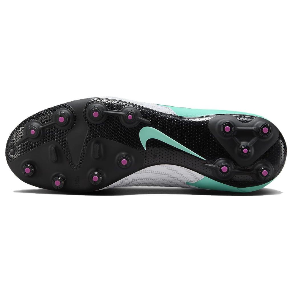Nike Phantom Gx Academy Artificial Turf Hg (Rubber Short Studs) Non-Slip Durable Soccer Shoes Men Soccer Shoes Gray-Green DD9470-300