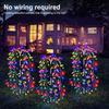 Solar Dandelion Firework Light LED Solar Garden Lights Outdoor Waterproof 8-Mode Landscape Lighting for Pathway Lawn Yard Party & Holiday Decor