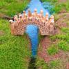 Two-Color Arch Bridge Miniature Succulent Landscape Ornaments