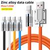 111W 6A Super Fast Charge Type-C Liquid Silicone Cable Quick Charge USB C Lines For Xiaomi Huawei Samsung USB C Phone Data Wire