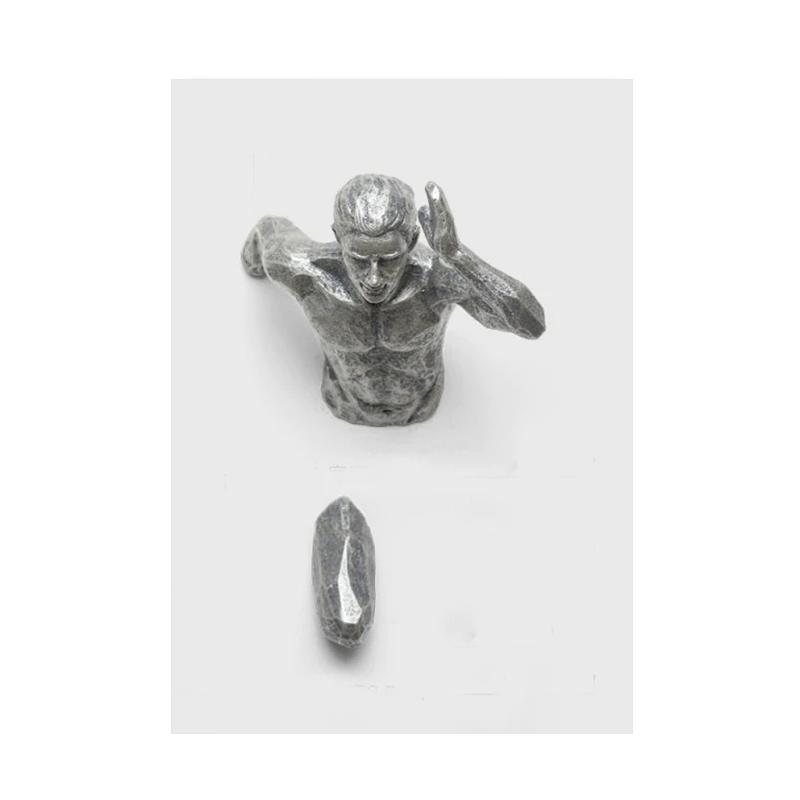 Abstract Statue Figure Canvas Painting Visual 3D Effects Posters Prints Wall Art Picture For Living Room Home Decor Gift Cuadros