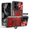 Armor Funda for OPPO Reno 13F 13 F Case Slide Camera Ring Stand Protection Cover for OPPO Reno 13 Pro Shockproof Capa