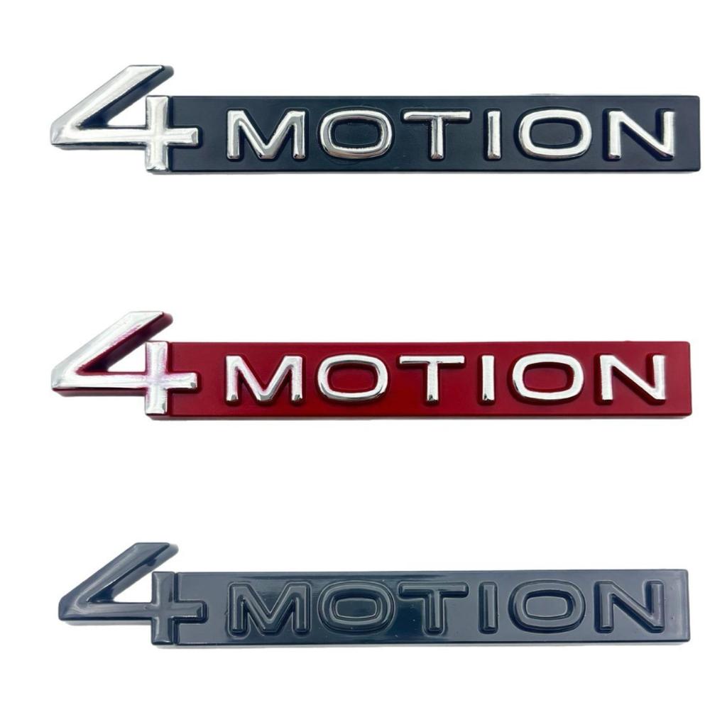 Volkswagen Tayron X 4MOTION 3D Rear Logo Badge Sticker for 4WD