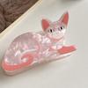 Cartoon Cats/Dogs Shape Jaw Clip Teens Ponytail Hair Claw Delicate Jaw Clip Female Makeup Taking Photo Jaw Clip Nonslip