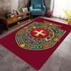 Heritage Royal Emblem carpet printing Living room and bedroom mats Doormat Office chair cushion Bathroom mat