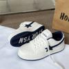 Hong Kong Style Niche Star Color Matching Board Shoes Female Ins Korean Version Student Versatile Casual Little White Shoes 2025 Autumn New