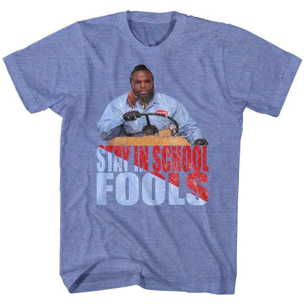 Mr. T Stay In School Light Icon Shirt 100